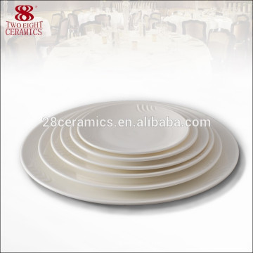 Gute Qualität Bone China Teller Porzellan Auflaufform Serviertablett Runde